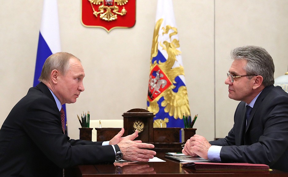 Владимир Путин встретился с Александром Сергеевым