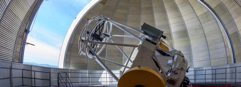 Телескоп на Саянской обсерватории